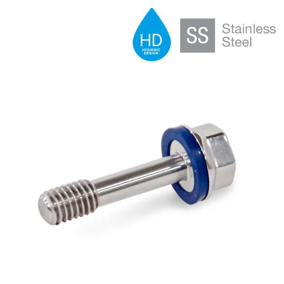 GN 1582 Stainless Steel Screws in Hygienic Design