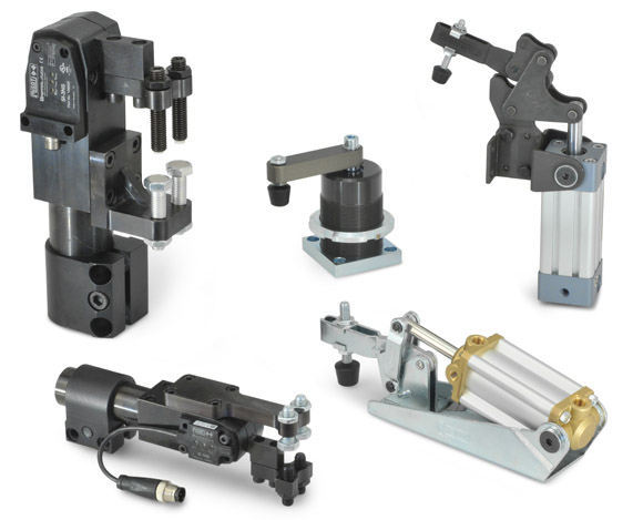 Range Extension of Pneumatically Operated Clamps