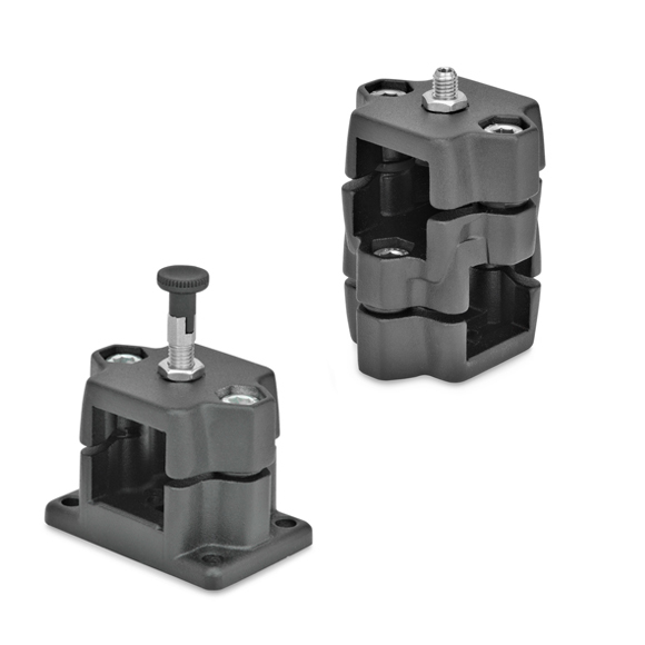 Connector Clamps with Locating Option GN 134.7 / GN 147.7